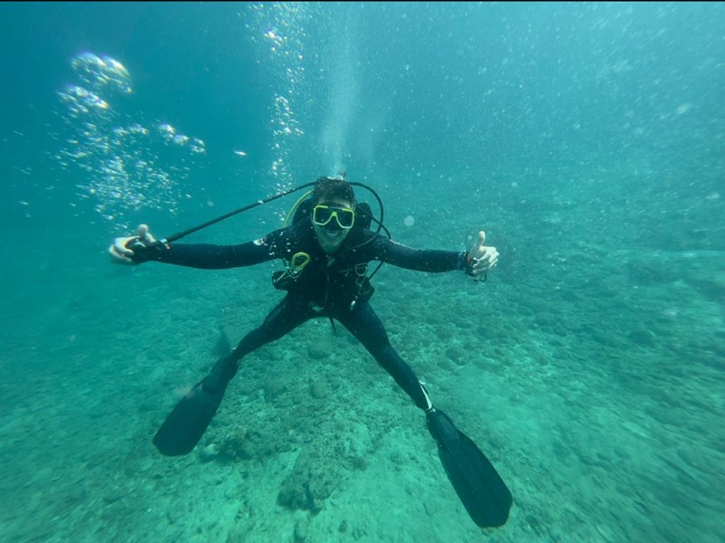 Scuba diving